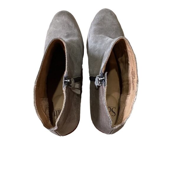 Söfft Canelli Suede Boots Gray & Metallic Sz 11 - Picture 9 of 11